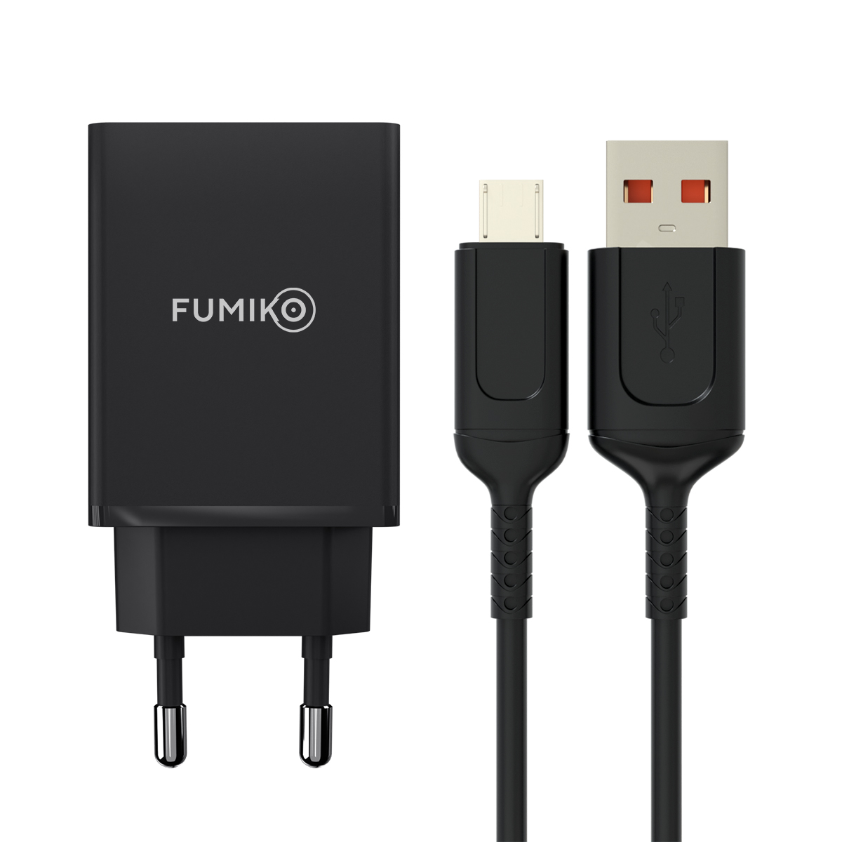 FUMIKO CH13 microUSB cable Black 002