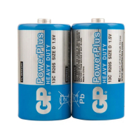 Батарейка солевая GP Power Plus R20 2 шт 1