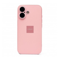 Чехол SM021 для iPhone 16 SafeMag силиконовый розовый 001