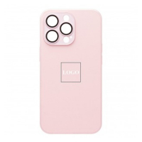 Чехол SM021 для iPhone 16 Pro SafeMag силиконовый розовый 001