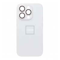 Чехол SM021 для iPhone 16 Pro Max SafeMag силиконовый белый 001