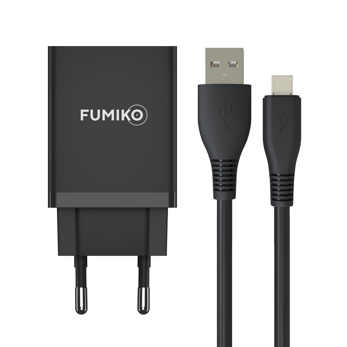 FUMIKO CH12 microUSB cable Black 002
