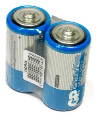 Батарейка солевая GP Power Plus LR14 2 шт_2