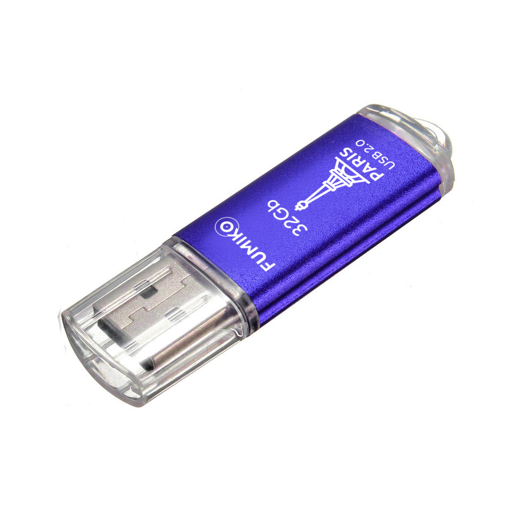 Флешка FUMIKO PARIS 32GB синяя USB 2.0_2