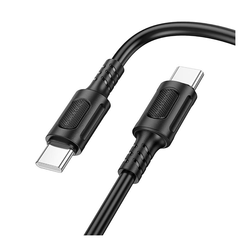 Кабель Borofone BX111 Type-C  Type-C 3A черный 1 м 002