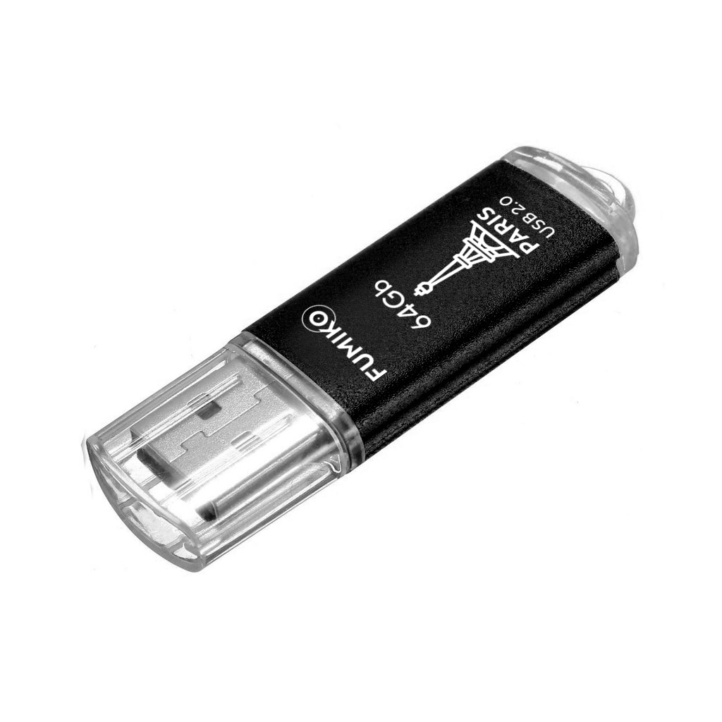 Флешка FUMIKO PARIS 64GB черная USB 2.0_2