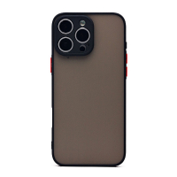 Чехол PC041 для iPhone 16 Pro Max силиконовый черный 001