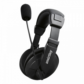 Игровые наушники проводные SmartBuy Commando черные